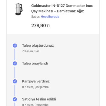 Hepsiburada Talep Onarım Sorunsalı
