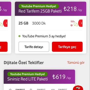 Vodafone Net Vodafone Fazla Ücretli Kampanya