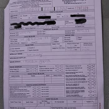 Hoover Servis Zorunluluğu Ve İade Sorunu!