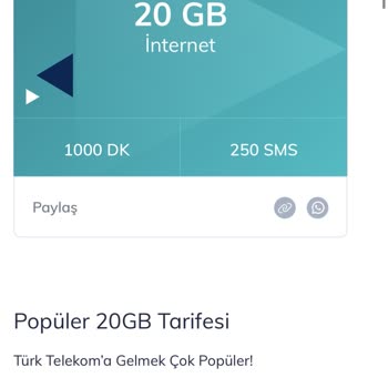 Türk Telekom Faturalı Hat Fiyatları