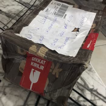 MNG Kargo Kargoda Paramparça Ürün Şoku!