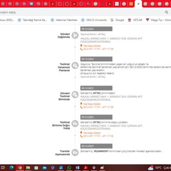MNG Tarafından "Teslim Edildi" Denilen Ancak Teslim Edilmeyen Kargo