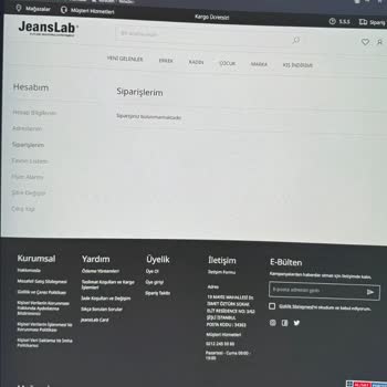 Jeanslab Ürünüm Gelmedi Muhatap Yok Siparişim Sistemde Dahi Görünmüyor