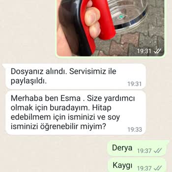 Arçelik Yanlış Renk Demlik Verilmesi Çaycının Siyah Demliğin Kırmızı Olması