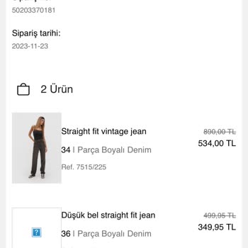 Stradivarius'un Kendi Kendine Siparişi İptal Etmesi