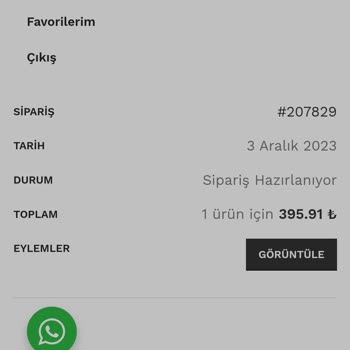 Öykü Fashion Elbise Sipariş Ettim Ama Asla Kargolamıyorlar