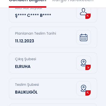 Aras Kargo Bilgim Dışında Kargo Gönderilmiş