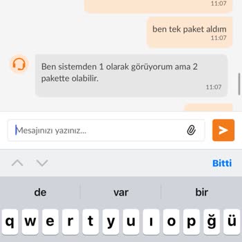 Trendyol Ürünüm Eksik Geldi