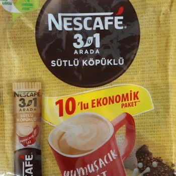 Nescafe 3'ü 1 Arada Sütlü Köpüklü 10'lu Paket İçindeki Kod Çalışmıyor