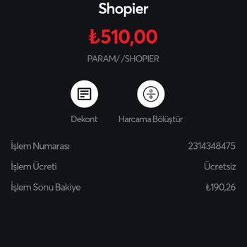 Scatti Para İadesi Gelmedi