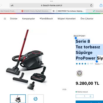 Bosch Tekirdağ Süleymanpaşa Mağazasında Yaşanan Mağduriyet