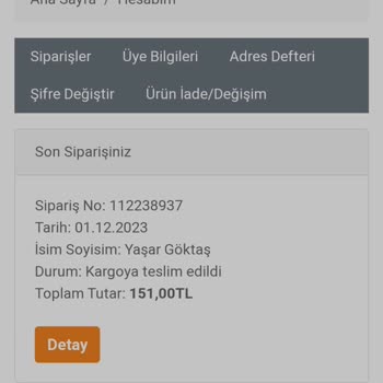 SüpürgeMarket Yanlış Ürün Göndermiştir