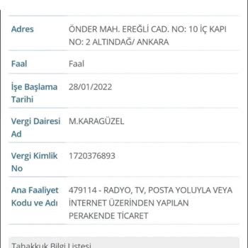 Hazine ve Maliye Bakanlığı Paketleme İşi Şikayet