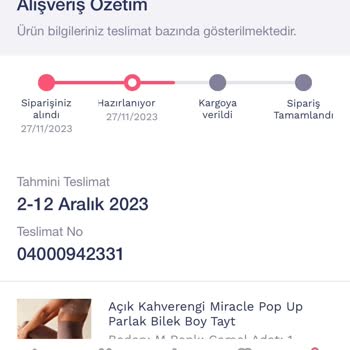 Penti Siparişimi 14 Gündür Göndermiyor!