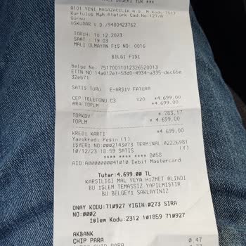 A101 Telefon İadesini Almıyor