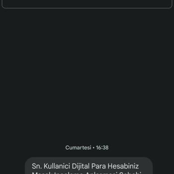 BAŞAK-BİLGİ (sms) Sahte Mesaj Atılması