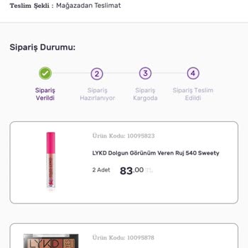 Gratis'in Siparişleri Uzun Sürede Hazırlaması