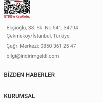 indirimgeldi.com Ürün Teslimatı Sorunu Ve İletişim Problemi