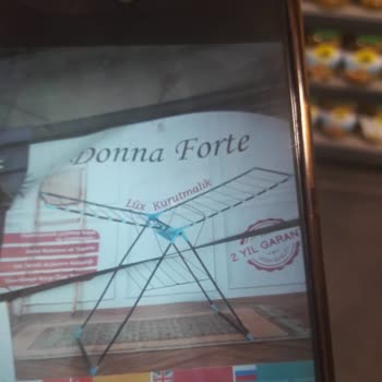 Donna Forte Çamaşır Kurutmalık İki Ayda Paslandı