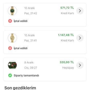 Hepsiburada İndirimli Ürün İptali