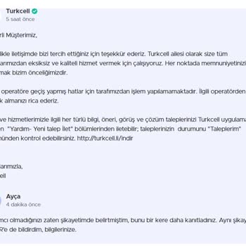 Vodafone Paket Değişimine İzin Vermiyor, Yardımcı Olmuyor