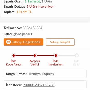 Trendyol Para İadem Yapılmadı