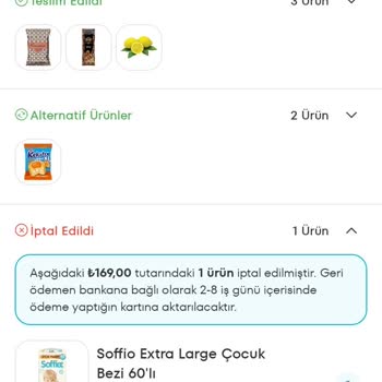 A101 Kapıda Ücret İadesi Yapılmaması