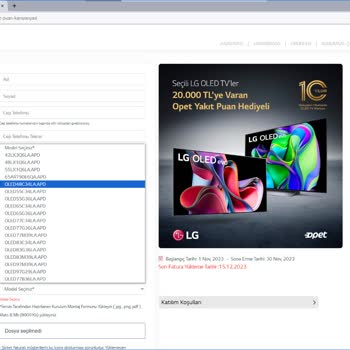 LG Kendi Kampanyasından Haberi Yok