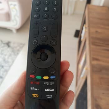 LG Televizyon Kumanda Simgeler Silindi