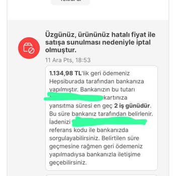 Hepsiburada Neredeyse Her Siparişi İptal Ediyor!