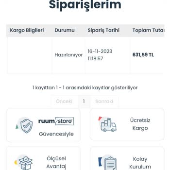 Ruum Store Beklenen Sehpa Hala Gelmedi!