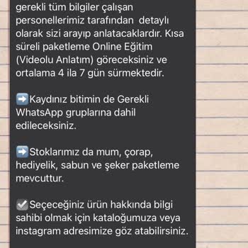 Paketlemeacentesi (Instagram) Evde Paketleme İşi Kişisel Bilgi Güvenliği Endişesi