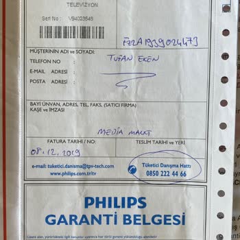 Philips TV Arıza Arkasında Durmama