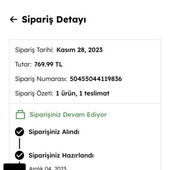 Derimod Teslim Edilmeyen Ürün