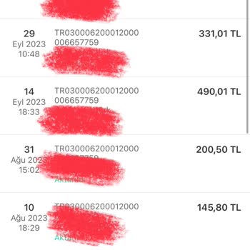 Dolap Satışımın Parasını Benim IBAN 'ıma Atmamaları!