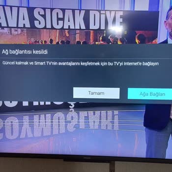 Philips TV Ekranında Sürekli Çıkan Uyarı Mesajı