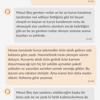 Trendyol Eksik Ürünü Teslim Almadığım İçin Para İademi Eksik Yaptı.