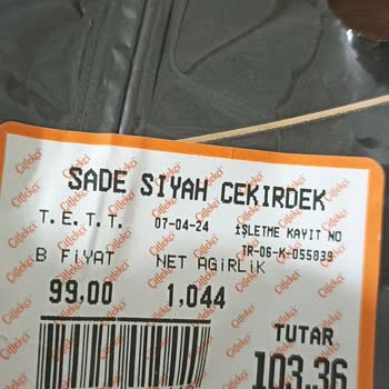 Çitlekçi Fazla Ücret Aldı