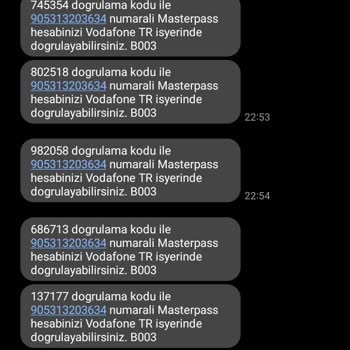 Masterpass Vodafone İş Yeri Üyelik İptali