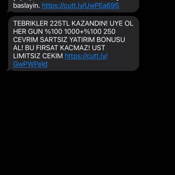 Supertotobet İstenmeyen Mesajlardan Şikayetçiyim