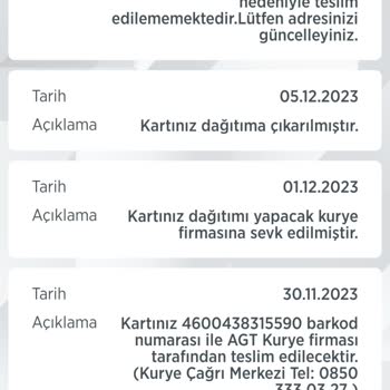 AGT Kurye (aynigunteslim.com) AGT'nin İşini Düzgün Yapmaması