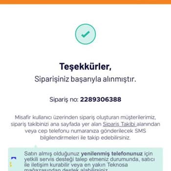 Teknosa Cep Telefonu Ürünümü 10 Gündür Göndermedi