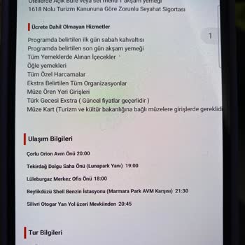 Jolly Tur Tur Otobüsünün Toplanma Yeri Değişiyor Ve Biz Bilgilendirilmiyoruz