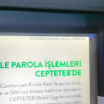 Papara Kartım İle ATM'de İşlem Yaparken ATM Paramı Yuttu
