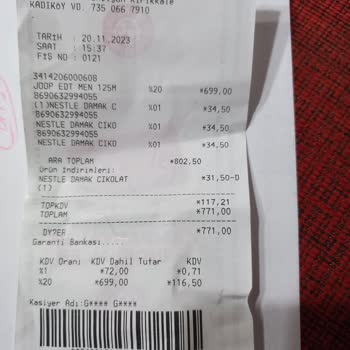 Joop Homme Rossmann'da Şüpheli Parfüm Satışı Ve İlgisiz Müşteri Hizmetleri