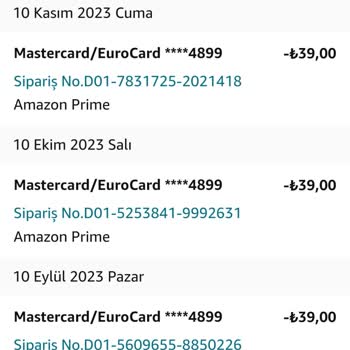 Amazon İzinsiz Hesabımdan Para Çekilmesi