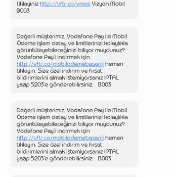 Vizyon Elektronik Para Vodafone Müşterilerini Mağdur Ediyor