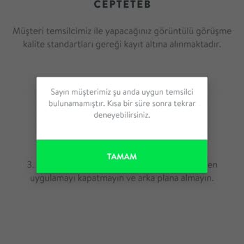 CepteTeb Sistem Ve Canlı Destek Saçmalığı