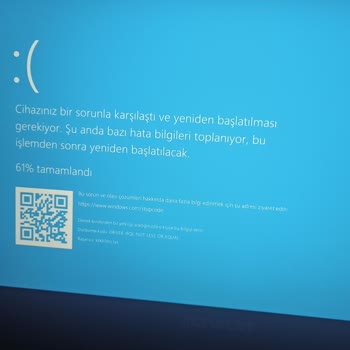 Monster Abra A7 Mavi Ekran