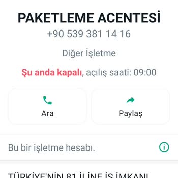 Evde Paketleme Acentesi Sabun